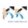 USB Cable DeLOCK 83856 USB 2.0 2m USB A Micro-USB B Black