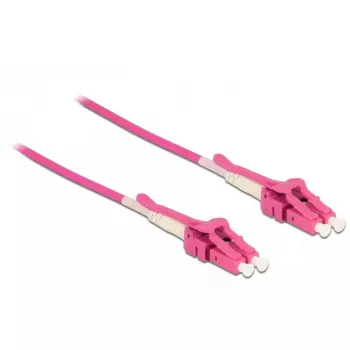 Fibre Optic Cable DeLOCK 85134 3m LC Pink