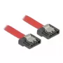 SATA Cable DeLOCK 0.5m SATA III 7-pin Red