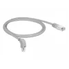 Networking cable DeLOCK 85874 RJ-45 Cat6a 1 m Grey