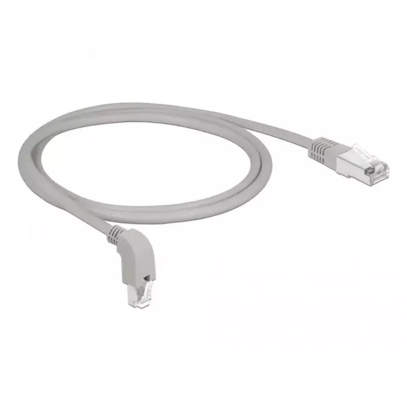 Networking cable DeLOCK 85874 RJ-45 Cat6a 1 m Grey