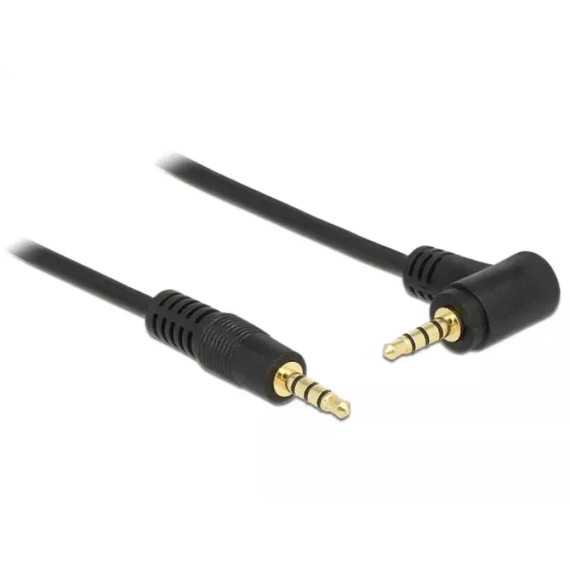 Audio Cable 3.5mm DeLOCK 84737 1m Black