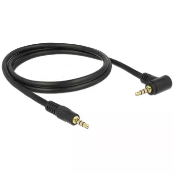 Audio Cable 3.5mm DeLOCK 84737 1m Black