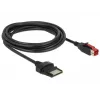 Power Cable DeLOCK 85479 3m PoweredUSB Black