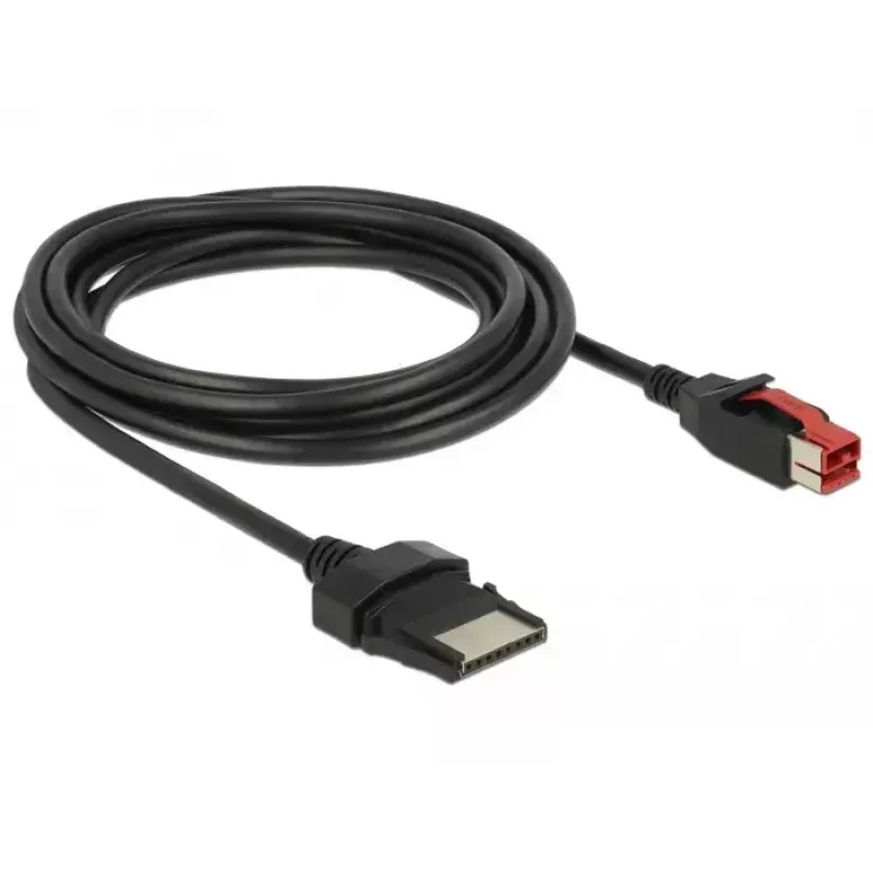 Power Cable DeLOCK 85479 3m PoweredUSB Black