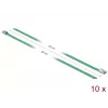 Cable Tie DeLOCK 18802 Steel Green 300mm 10 pcs