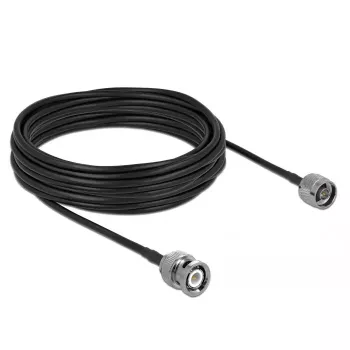 Coaxial Cable LMR195 DeLOCK 90425 10 m Black Grey