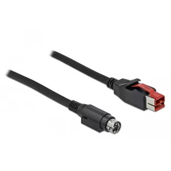 PoweredUSB cable DeLOCK 85947 24V Mini-DIN 3 pin 3m