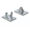 Cable holder DeLOCK 60183 Silver 10 pcs