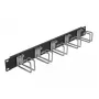 Cable management panel DeLOCK 19 inch 42628