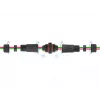 Electric wire connector DELOCK 86912, straight, 85–260 V, black, 25 × 114 mm, 1 pc