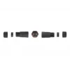 Electric wire connector DELOCK 86912, straight, 85–260 V, black, 25 × 114 mm, 1 pc
