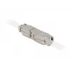 Coupler for network cable DeLOCK Cat.6A STP toolfree