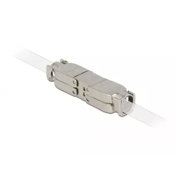 Coupler for network cable DeLOCK Cat.6A STP toolfree