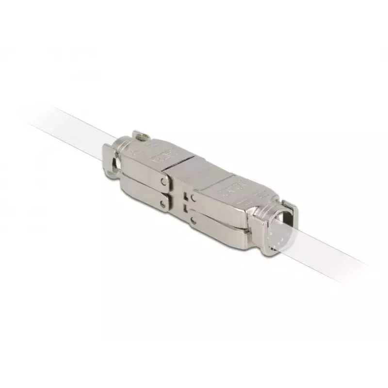 Coupler for network cable DeLOCK Cat.6A STP toolfree