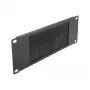 Brush panel DeLOCK 10 inch Cable Management Brush Strip 2U black