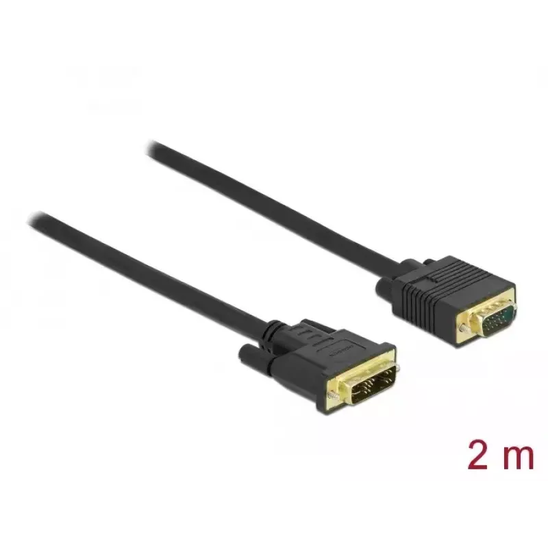 DVI to VGA Cable DeLOCK 86749 2m