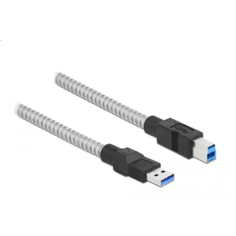 USB Cable DeLOCK 86779 Type-A to Type-B 2m Metal Jacket