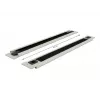Cable management panel DeLOCK 19 inch Cable Management Brush Strip tool free 1U grey