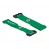 Hook & loop cable tie DeLOCK 19541 Green 150mm 5 pcs