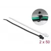Cable tie with lamella base DeLOCK 19502 L 200 x W 4.8 mm 100 pcs