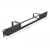 Cable management panel DeLOCK 19 inch 66655 black