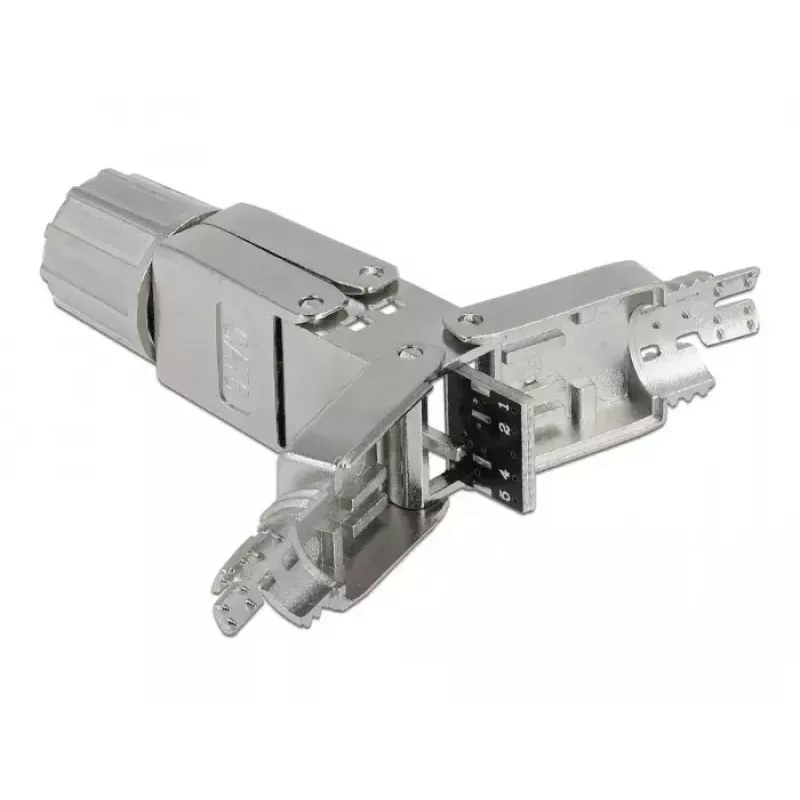Coupler for network cable DeLOCK Cat.6 STP toolfree