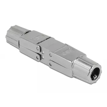 Coupler for network cable DeLOCK Cat.6 STP toolfree