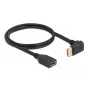 DisplayPort extension cable DeLOCK 90° downwards angled 8K 1m