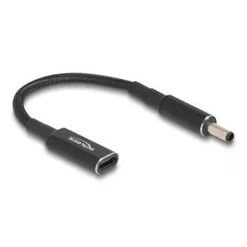 DeLOCK Adapter Cable USB Type-C Female to Dell 4.5 x 3.0 mm Male 15 cm