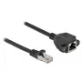 Network Extension Cable DeLOCK Cat.6A 5m Black