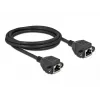 Network Extension Cable DeLOCK Cat.6A 2m Black