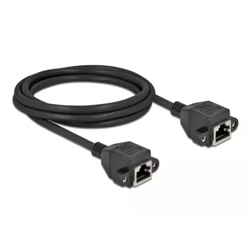 Network Extension Cable DeLOCK Cat.6A 2m Black