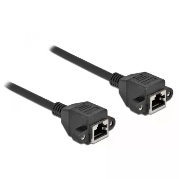 Network Extension Cable DeLOCK Cat.6A 2m Black