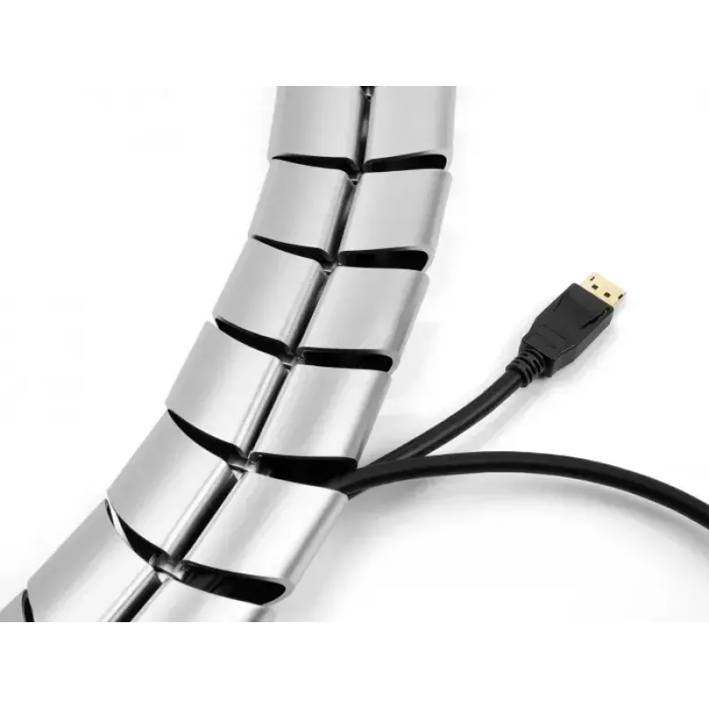 Mounting element for cable duct DeLOCK 20802 75 x 45 mm 5 pieces silver
