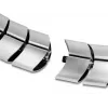 Mounting element for cable duct DeLOCK 20802 75 x 45 mm 5 pieces silver