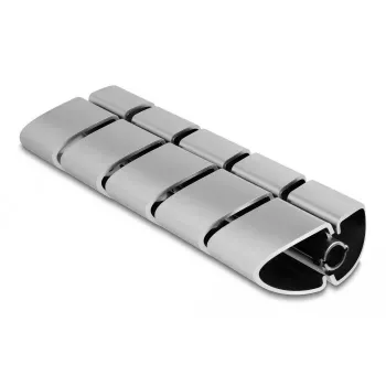 Mounting element for cable duct DeLOCK 20802 75 x 45 mm 5 pieces silver
