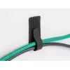 DeLOCK Mini Hook-and-Loop Cable Holder L 90mm x W 24mm self-adhesive 10 pieces white