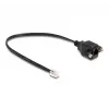 DeLOCK Cable RJ10 plug to RJ10 jack 30 cm black