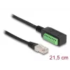 DeLOCK RJ45 Cable Cat.5e plug to Terminal Block Adapter 21.5 cm