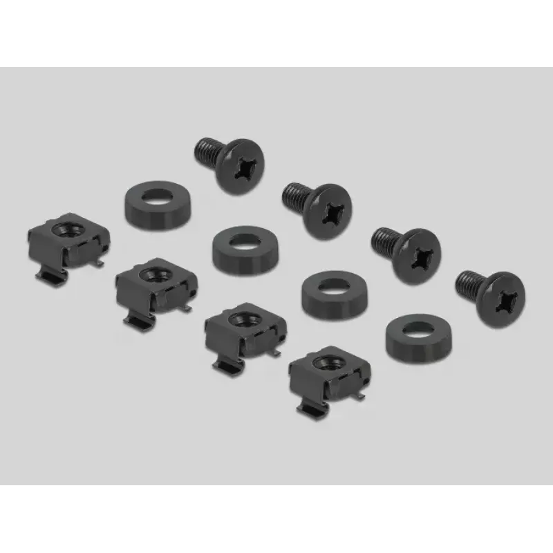 Cable management panel DeLOCK 10 inch 66843 black