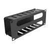 Cable management panel DeLOCK 10 inch 66844 black