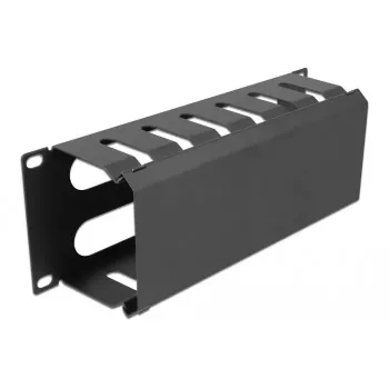 Cable management panel DeLOCK 10 inch 66844 black
