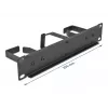 Cable management panel DeLOCK 10 inch 66847 with 3 metal hooks