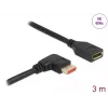 DisplayPort extension cable DeLOCK 87079 3m 8K 60Hz right angled