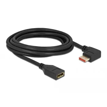 DisplayPort extension cable DeLOCK 87079 3m 8K 60Hz right angled