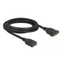 DisplayPort cable female to female panel-mount DeLOCK 87103 3 m