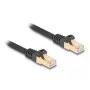 DeLOCK RJ45 Network Cable Cat.6A S/FTP 7.5m Black