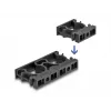 Cable sleeve DeLOCK 60482 Black 8 pcs Plastic 30mm