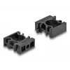 Cable sleeve DeLOCK 60482 Black 8 pcs Plastic 30mm
